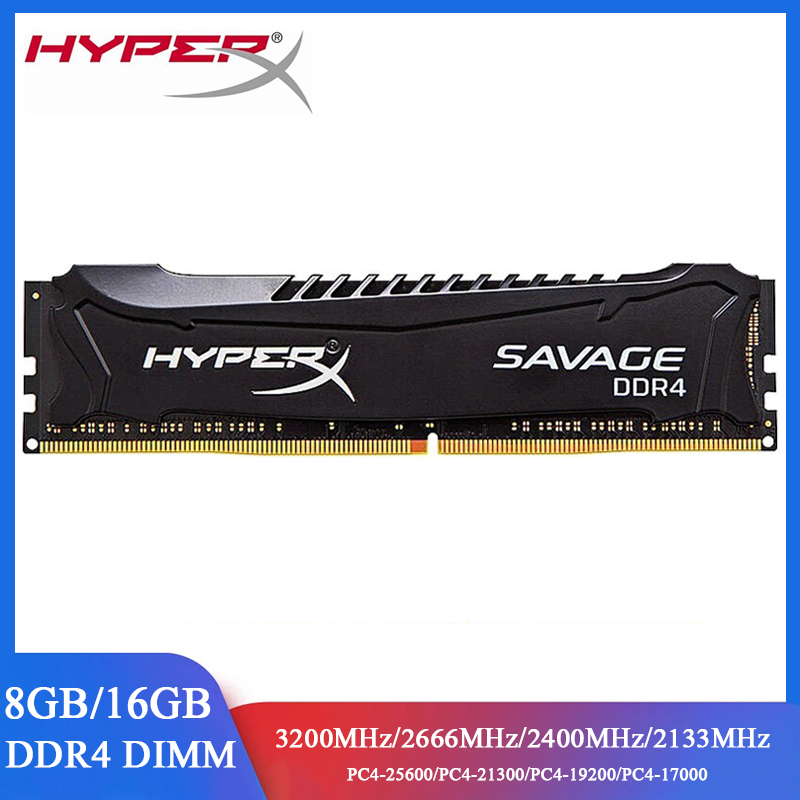 Ddr4 3200 16Gb - Memória HYPERX SAVAGE DDR4 RAM 16GB