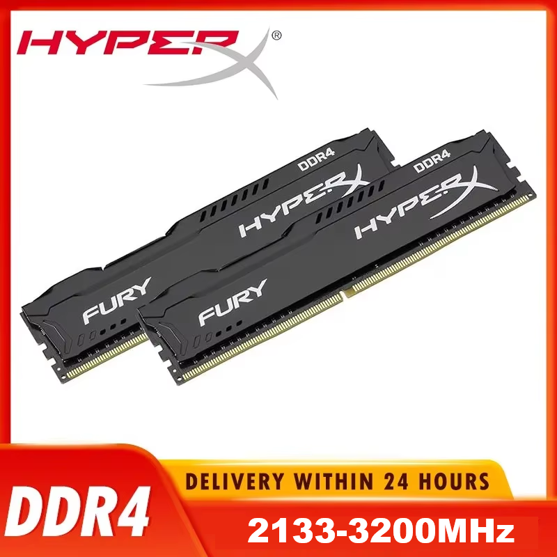 Ddr4 3200Mhz - Memória RAM HyperX Fury DDR4 Original