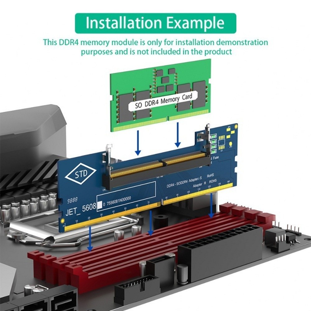 Adaptador de memória DDR4 para - Sodimm Ddr4 avaliação e preço