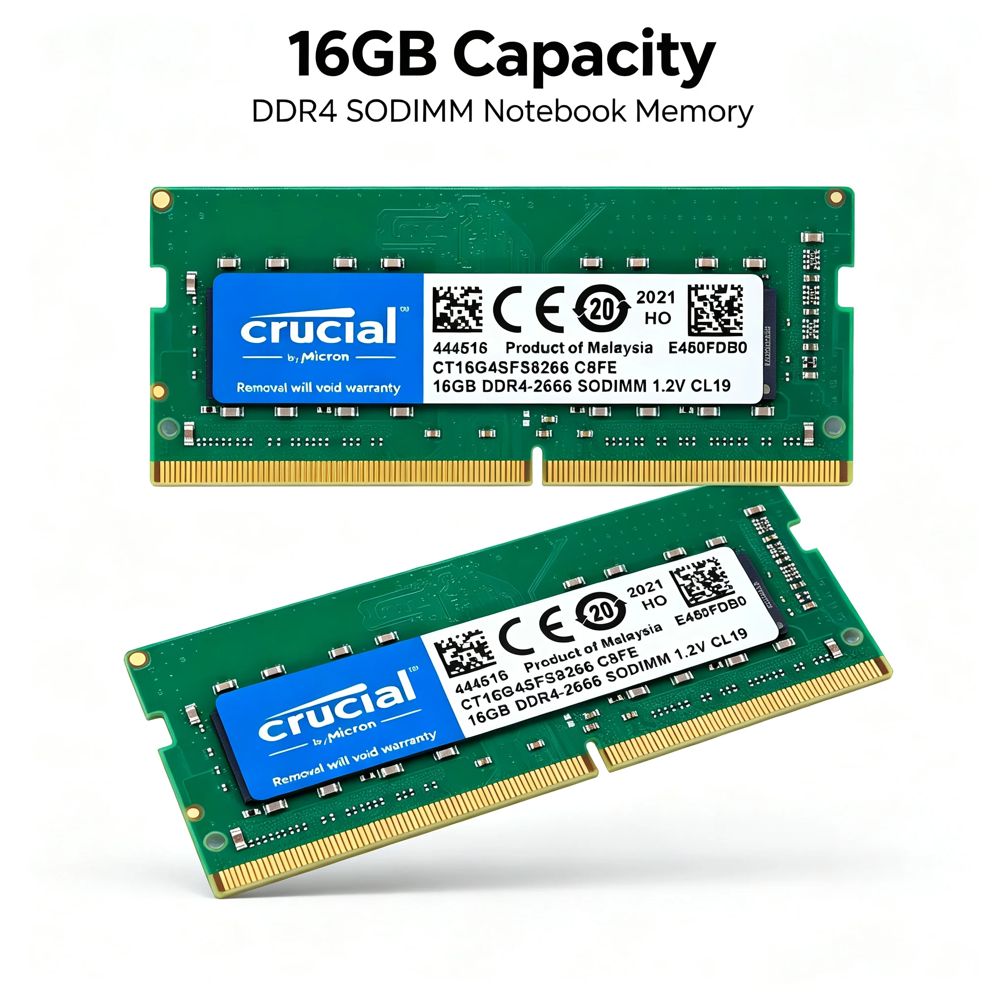 Crucial 1PCS/2PCS Memória RAM  - Ddr4 3200Mhz avaliação e preço