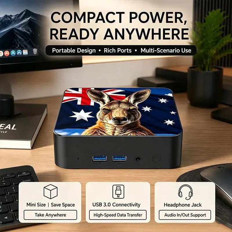 Novo Mini PC Poderoso, Computa - Ddr4 Ram avaliação e preço