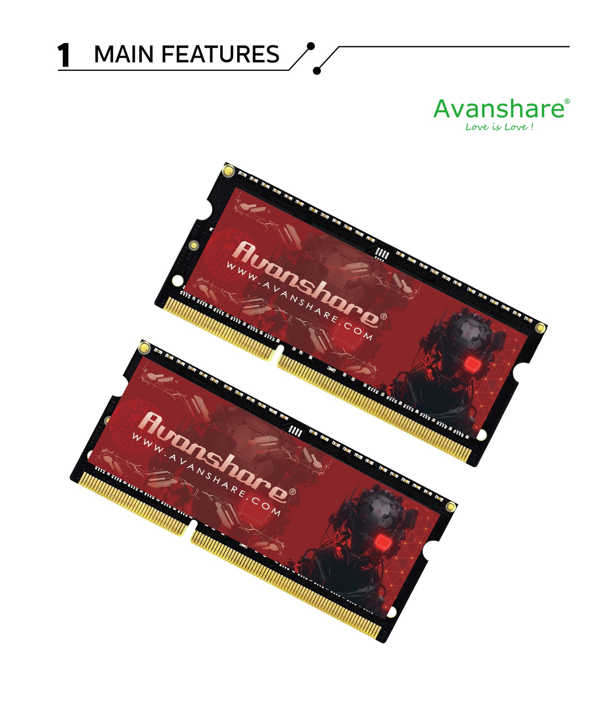 Memória RAM Avanshare DDR5 DDR - Ddr4 3200Mhz avaliação e preço
