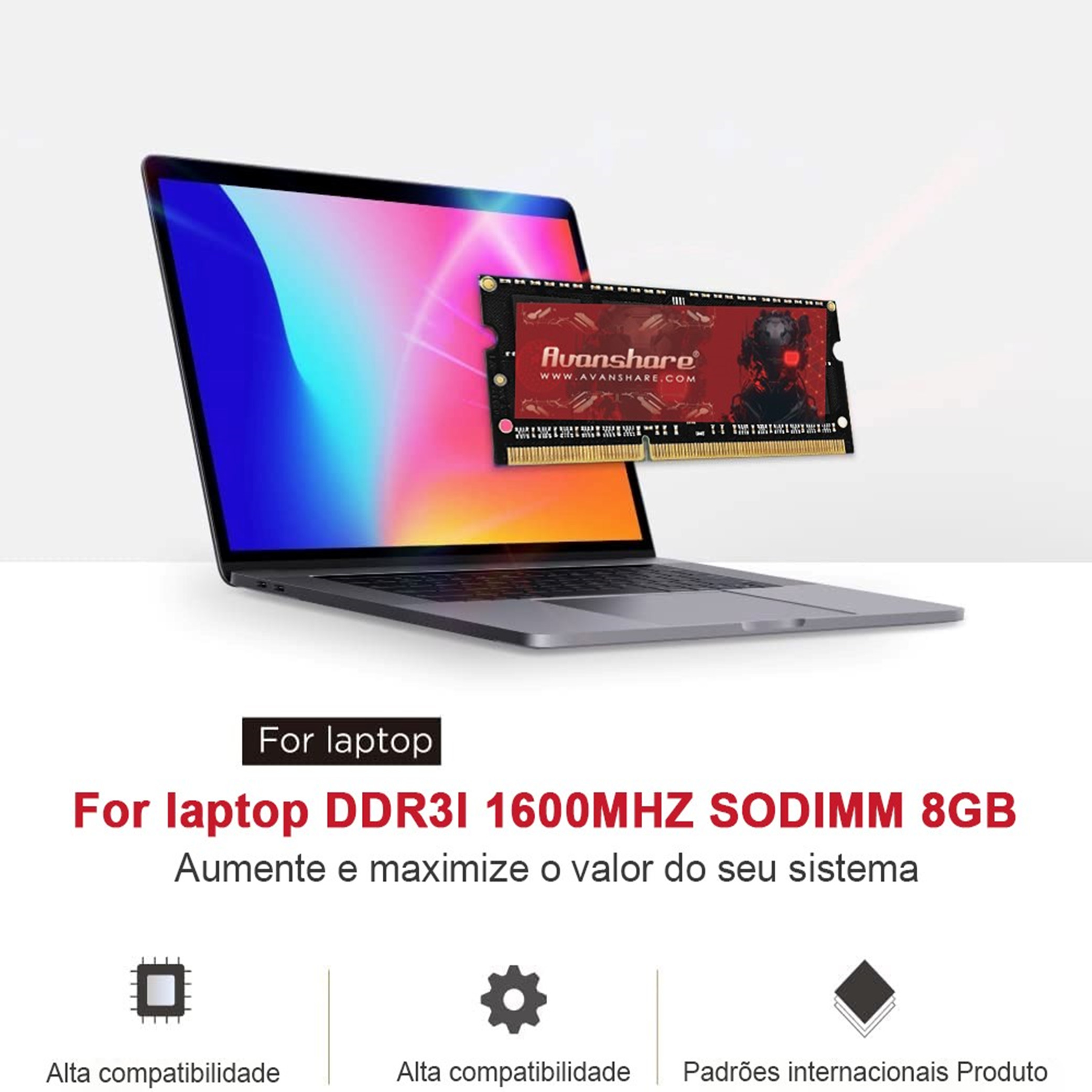 Memória RAM Avanshare DDR5 DDR - Ddr4 3200Mhz avaliação e preço