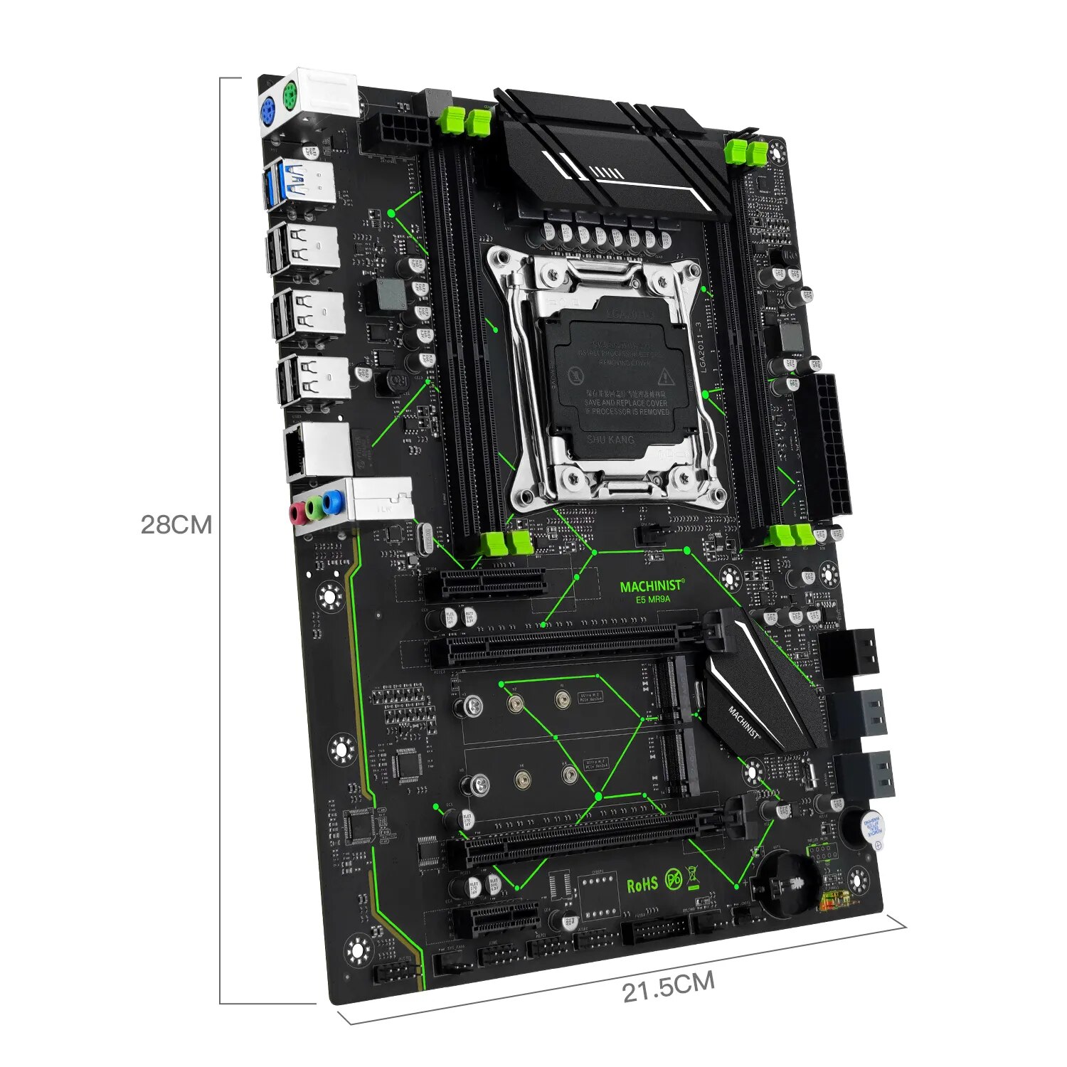 MACHINIST E5 MR9A V1.0 X99 Sup - Server Memory Ddr4 avaliação e preço