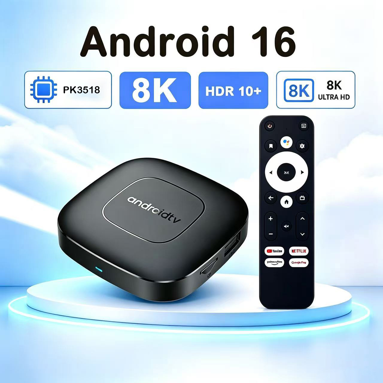 Android 16 Smart TV Box 8GB 12 - Ddr3 8Gb avaliação e preço