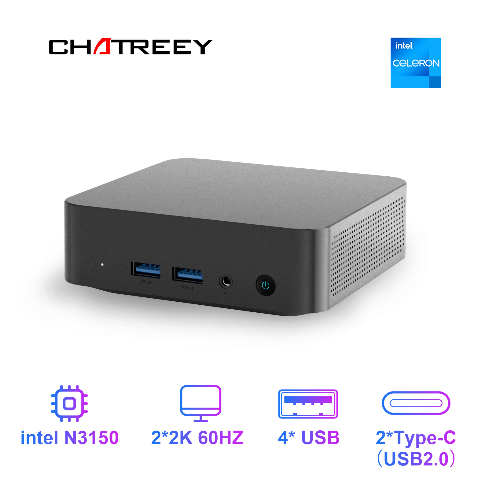 Mini PC Chatreey T9 N3150 DDR3 - Ddr3 8Gb avaliação e preço