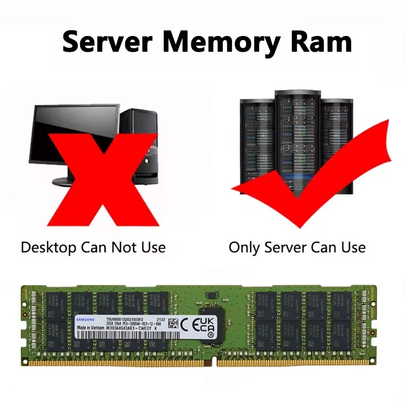 Memória de Servidor SAMSUNG DD - Ddr4 3200Mhz avaliação e preço
