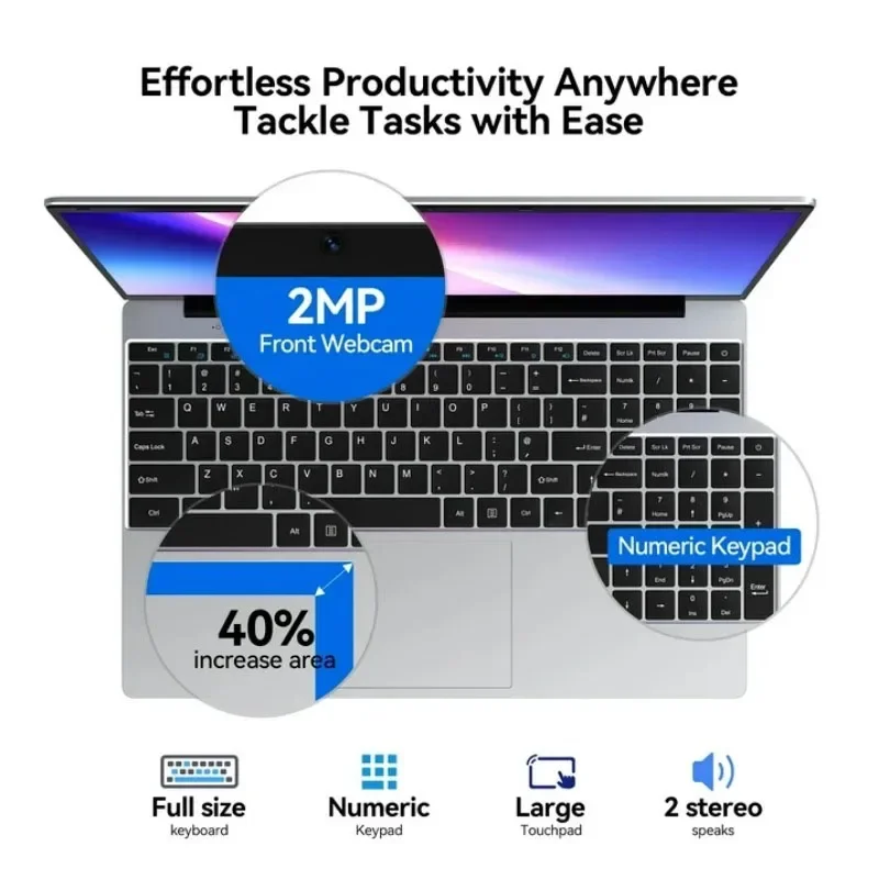 Notebook Portátil Fino de 15,6 - Ddr4 32Gb avaliação e preço
