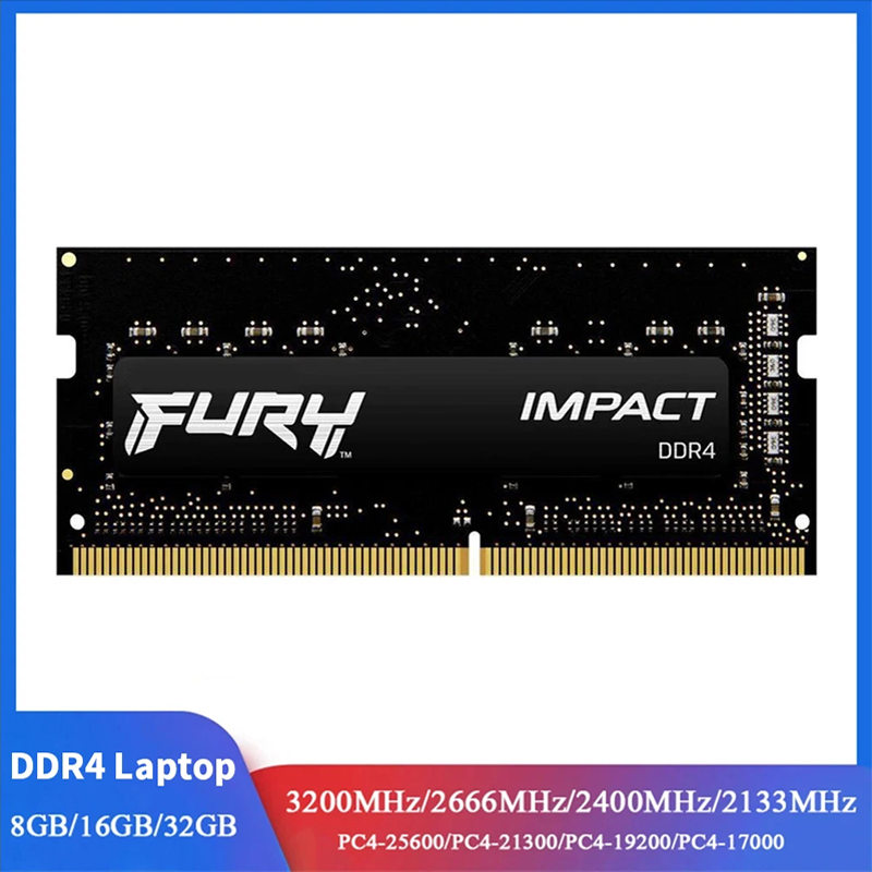 DDR4 FURY Impact RAM 16GB 8GB  - Ddr4 3200Mhz avaliação e preço